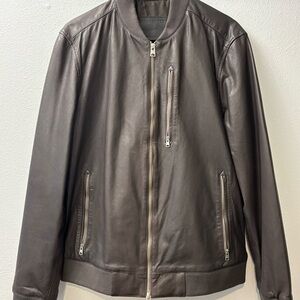 All Saints *NEW* Brown Bomber Jacket